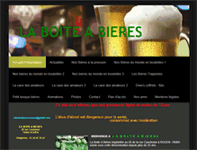 Tablet Screenshot of laboiteabieres.fr